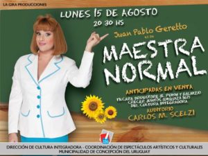 maestra normal obra de teatro jul 2016