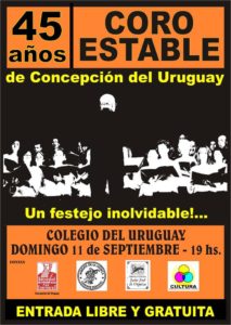 coro estable municipal 45 anios
