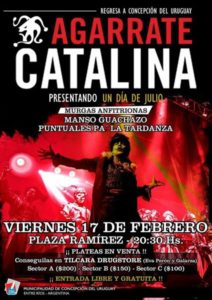 agarrate catalina feb 2017