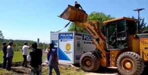 destacamiento policial en la escondida feb 2017