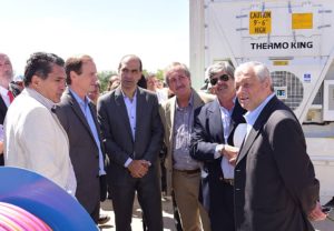 bordet visito el puerto mar 2017