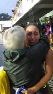 flor laza campeona sudamericana de natacion abr 2017