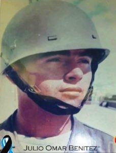 Julio Benitez heroe de malvinas may 2017