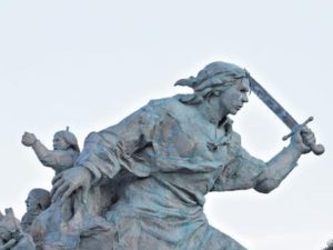 juana azurduy monumento casa rosada may 2017