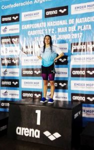 Florencia Lazza tricampeona nacional jun 2017