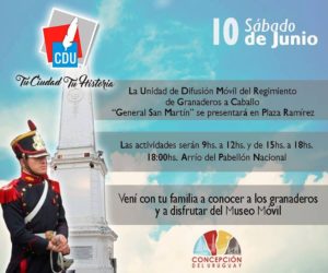 Los Granaderos en Plaza Ramirez jun 2017