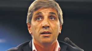 Luis Caputo ministro de finanzas jun 2017