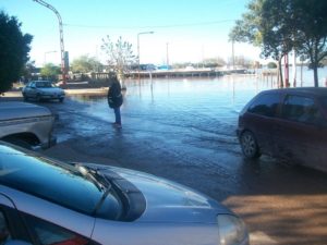 corte de transito en avenida paysandu jun 2017