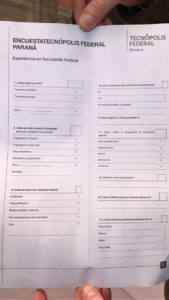 tecnopolis en parana encuesta jun 2017