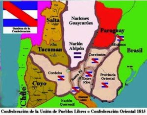 Liga de los pueblos libres mapa jul 2017