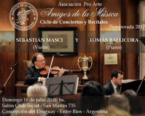 amigos de la musica concierto jul 2017