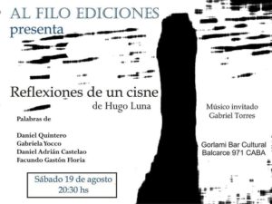 Hugo Luna Reflexiones de un cisne ago 2017