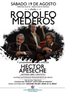rodolfo mederos en uruguay ago 2017