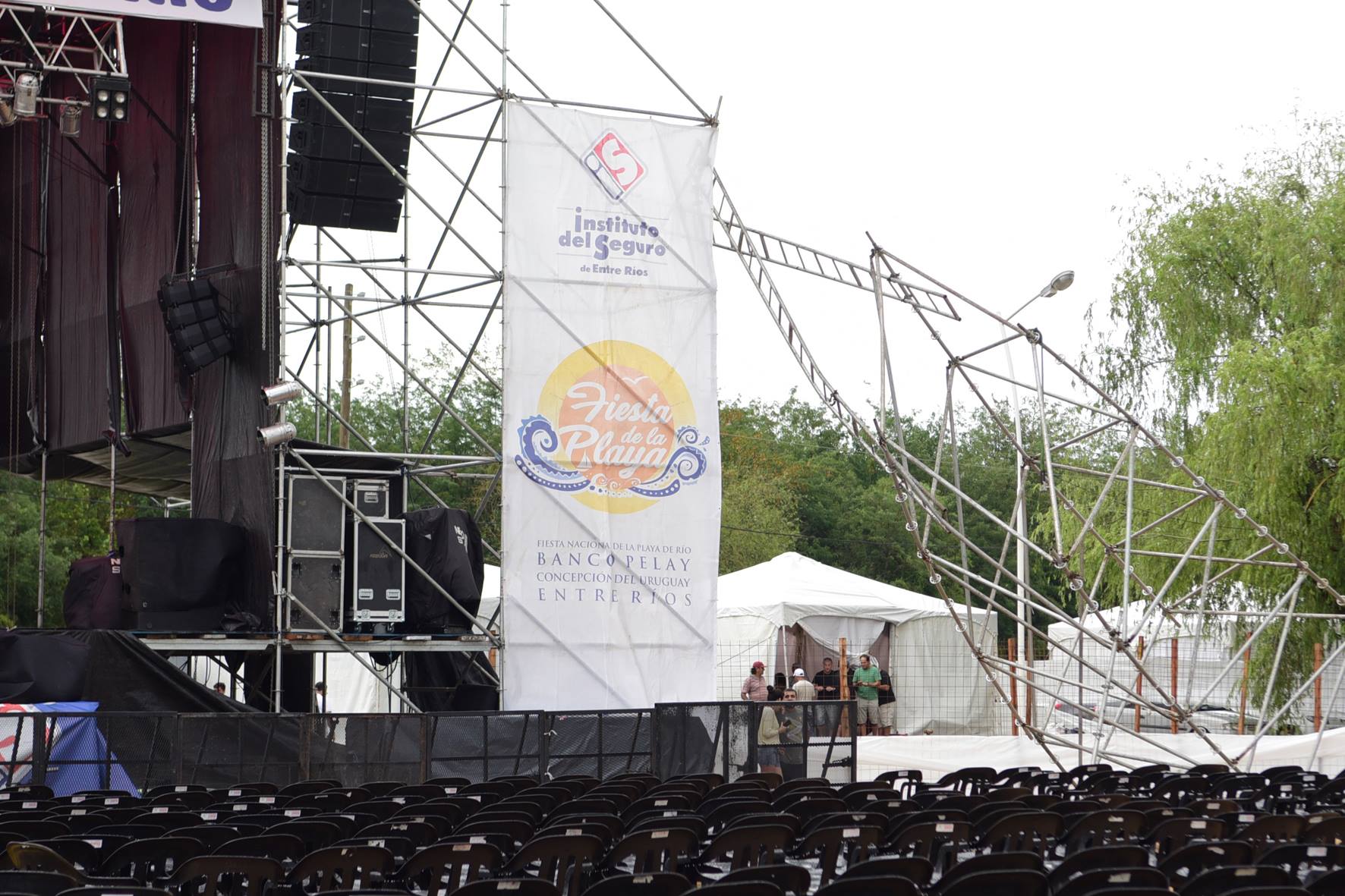 Fiesta de la Playa 2018 tormenta 2