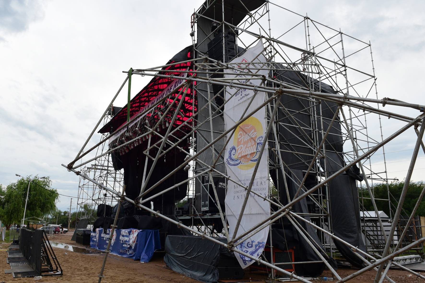 Fiesta de la Playa 2018 tormenta 4