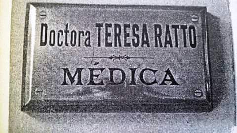 Teresa Ratto ago 2018 placa