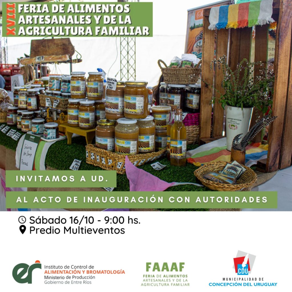 Feria de Alimentos Artesanales y Agricultura Familia en el Multieventos ...
