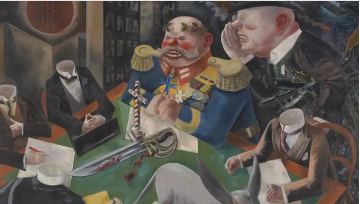 El eclipse del sol - George Grosz - 1926. | Cedoc